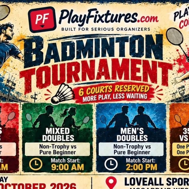 Badminton Tournament - LoveAll Sports School
