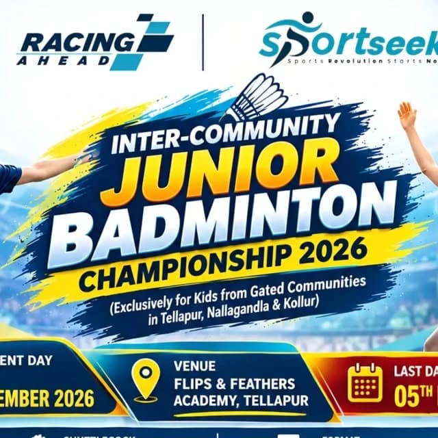 INTER-COMMUNITY JUNIOR BADMINTON CHAMPIONSHIP 2026