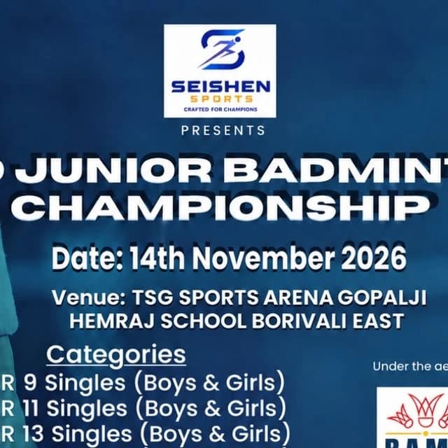 2ND JUNIOR BADMINTON CHAMPIONSHIP