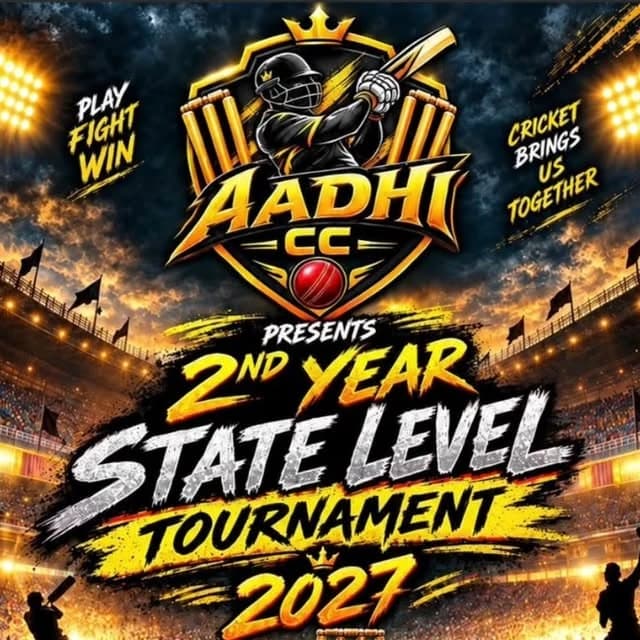 Aadhi CC Presents 2nd Year State Level Tournament 2027