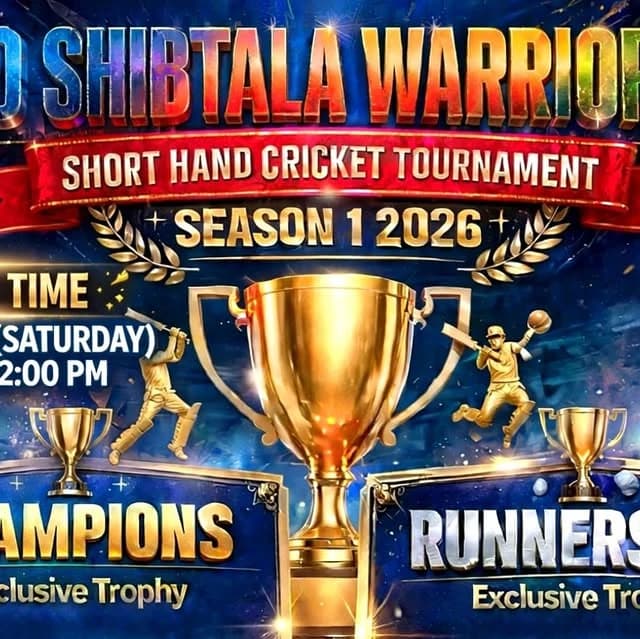 Buro Shibtala Warrior Cup Short Hand Cricket Tournament Season 1 2026