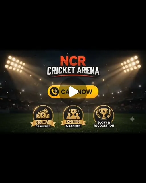 NCR Cricket Arena - The Biggest Tournament
