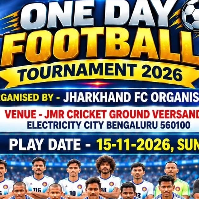 One Day Football Tournament 2026