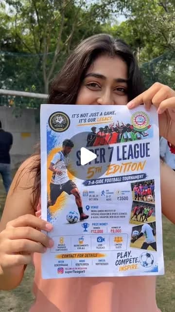 Super Seven League 5th Edition 7-A-Side Football Tournament