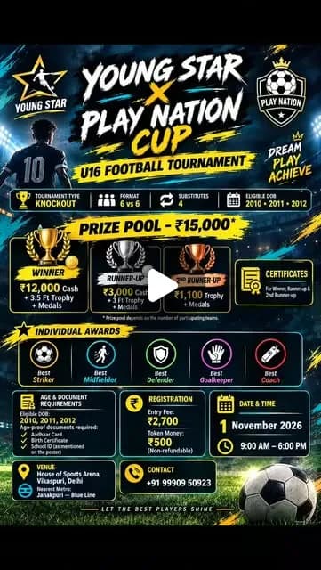 Young Star X Play Nation Cup