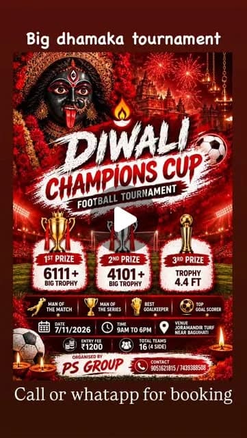 Diwali Champions Cup Football Tournament