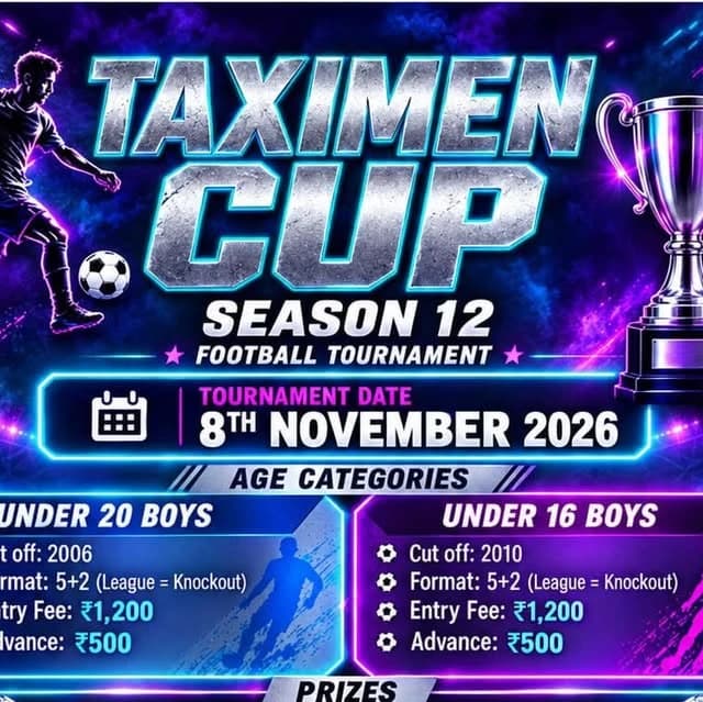TAXIMEN CUP SEASON 12 FOOTBALL TOURNAMENT