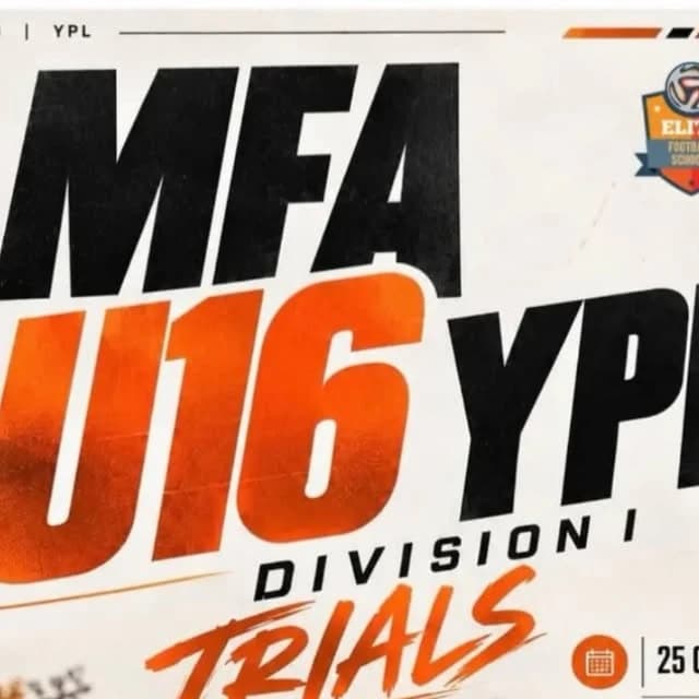 MFA U16 YPL Division I Trials