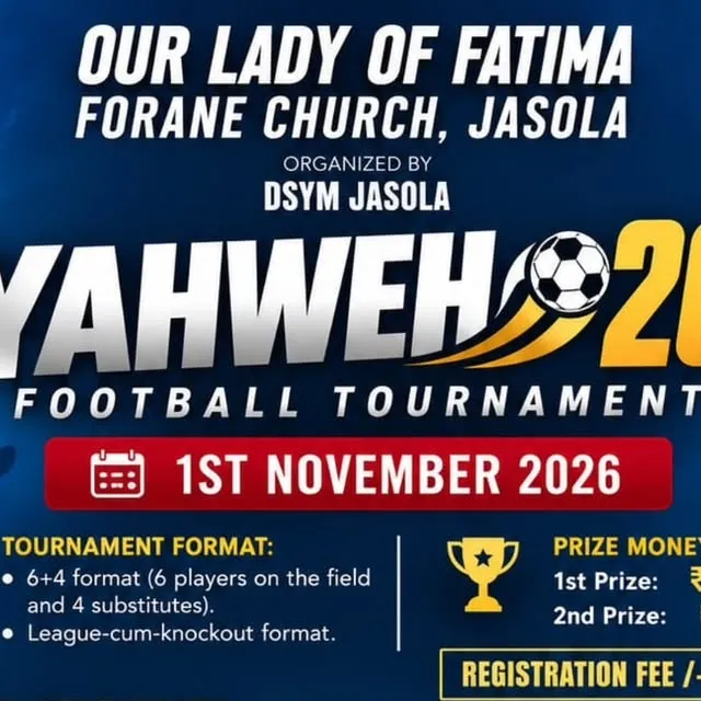YAHWEH 26 Football Tournament