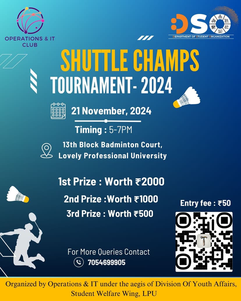 SHUTTLE CHAMPS