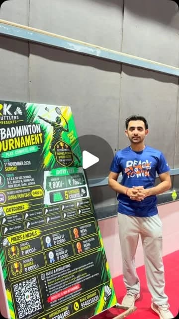 R K Shuttlers Badminton Tournament