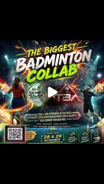 THE BIGGEST BADMINTON COLLAB