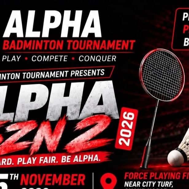 ALPHA BADMINTON TOURNAMENT PRESENTS ALPHA SZN 2 2026